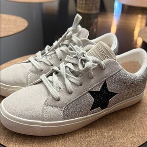 Vintage Havana Kids Sneakers in Gray with Black Star